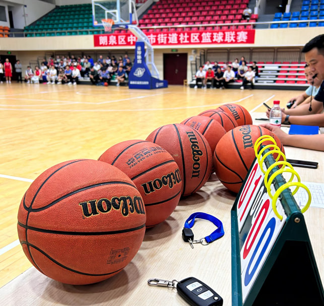 阜阳颍泉社区篮球活动